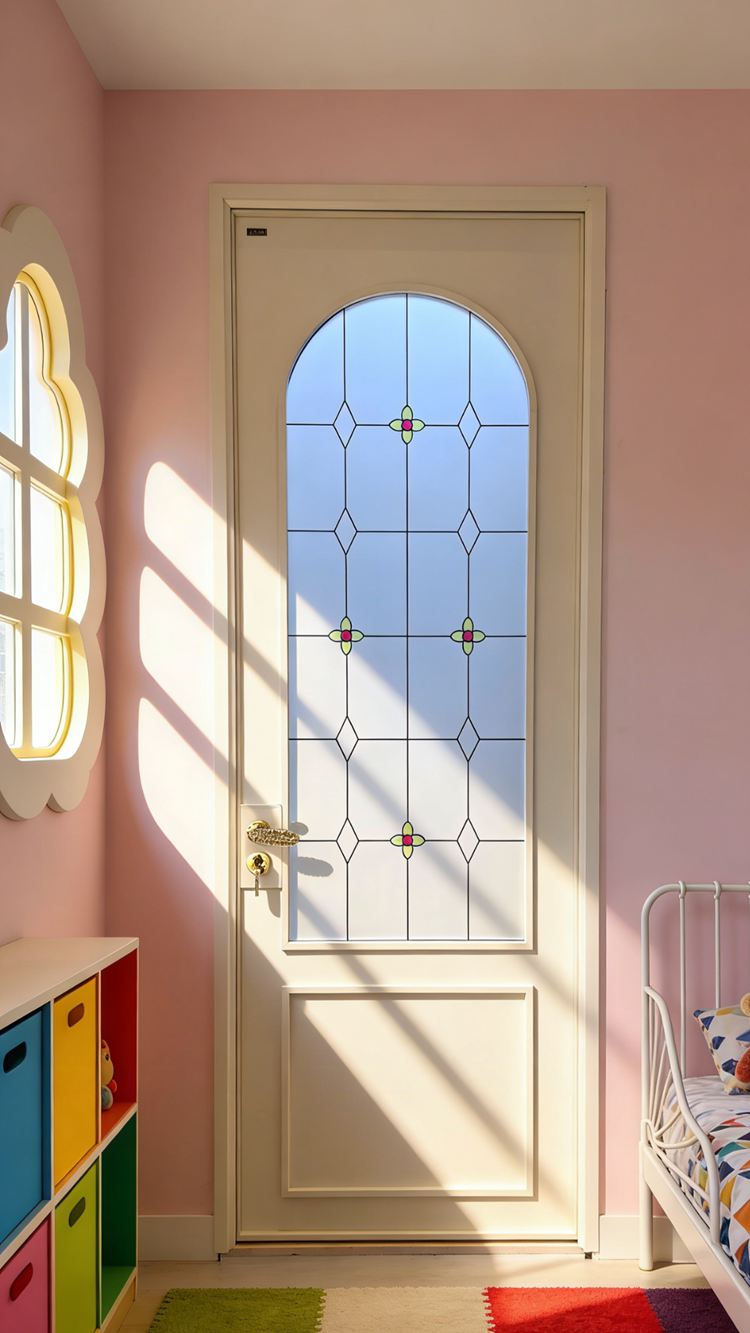 色彩平開(kāi)門